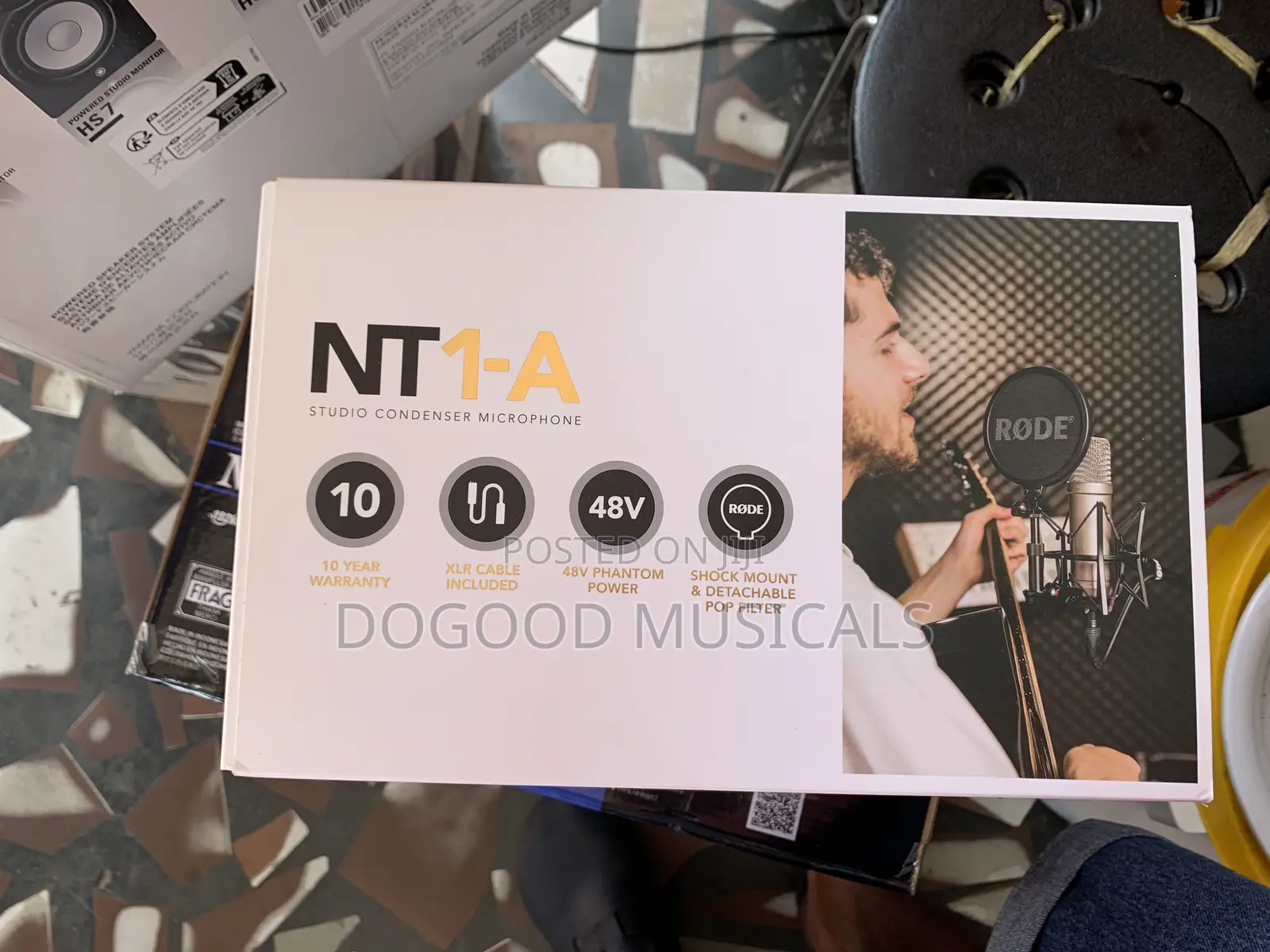RODE NT1-A Studio Condenser Microphone