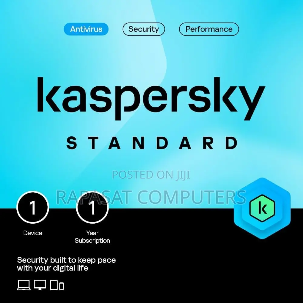Kaspersky 2024 Standard Anti Virus - 1 User For 1 Year