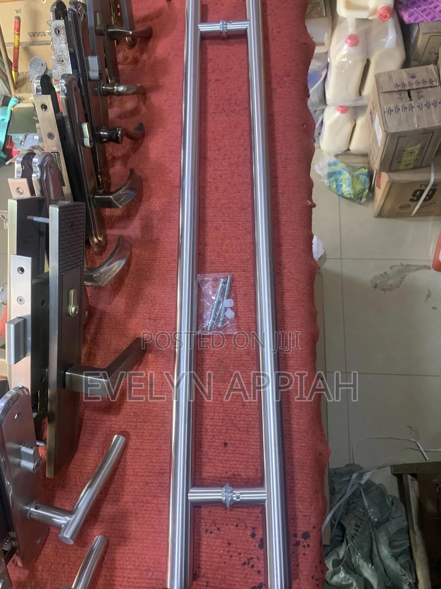 3ft Round Stainless Steel Pull Handle