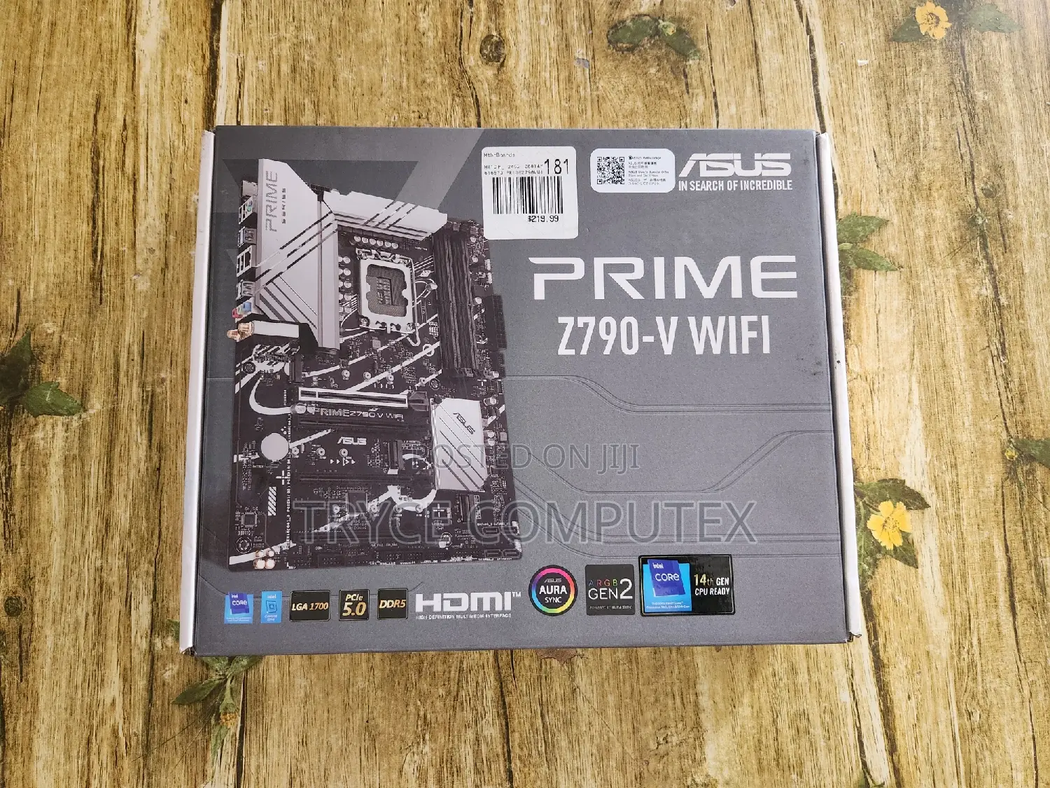 Asus Z790 Ddr5 Motherboard for 12th,13th 14th Generation
