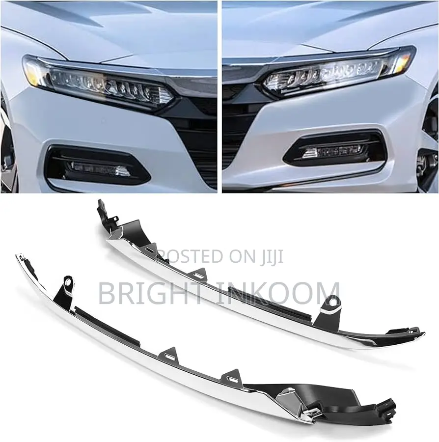Honda Accord 2017 2018 2020 Headlight Chrome