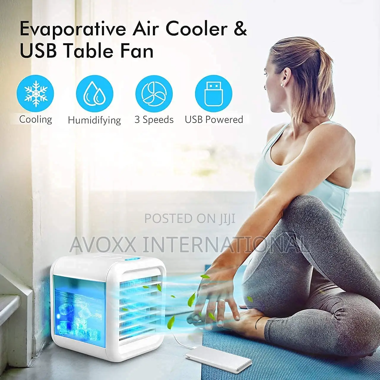 Trustech Air Conditioner Fan,Personal Air Cooler With Icebox