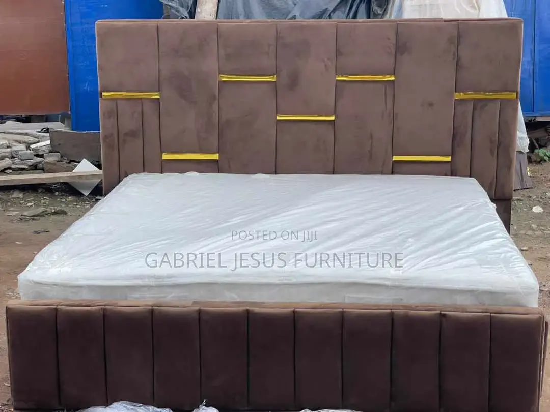 King Size Bed With Mattress Available