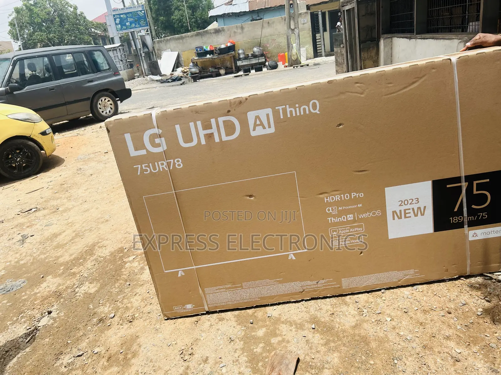 Best and Authentic UHD Smart Lg75”UR78 Tv