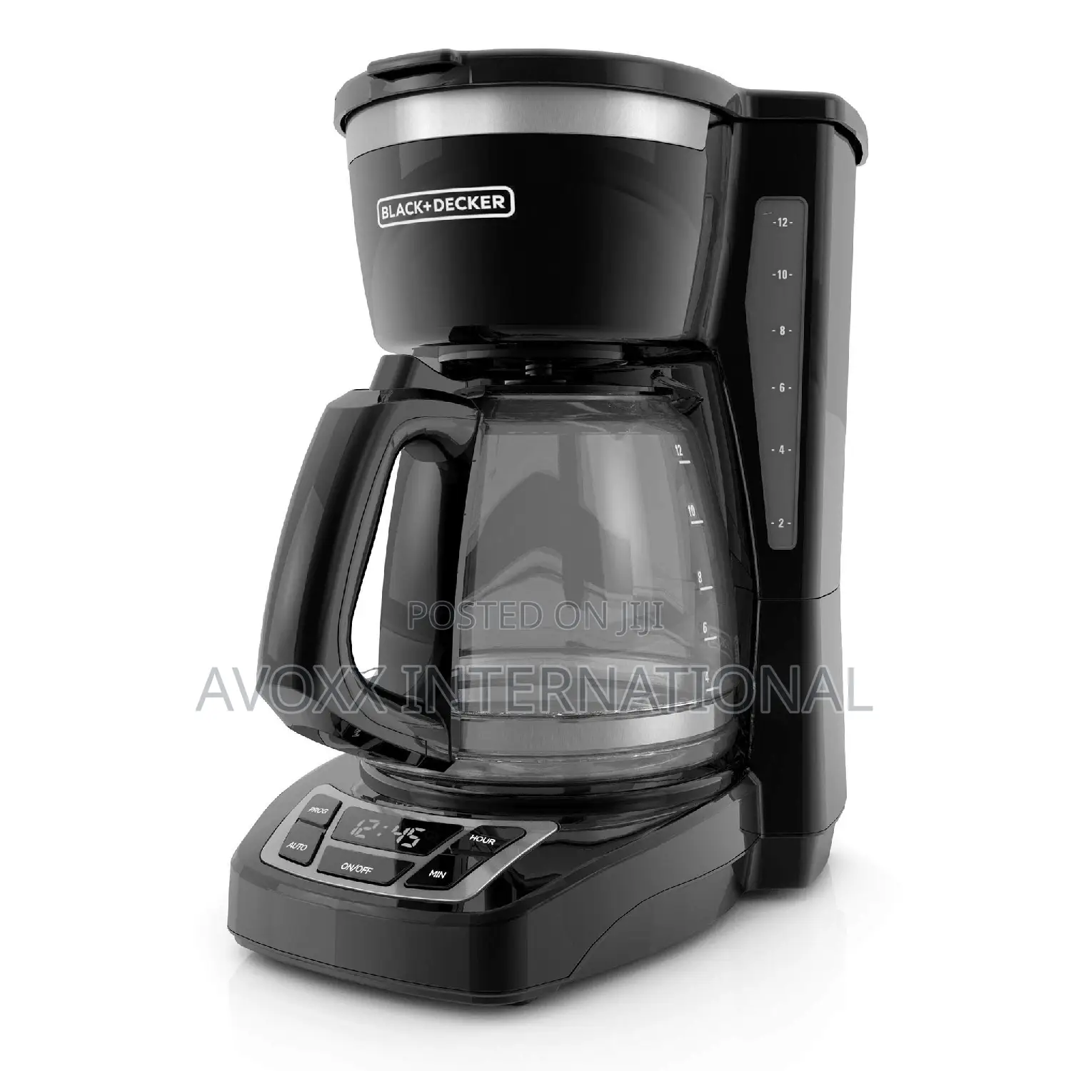 BLACK+DECKER 12-Cup Digital Coffee Maker, CM1160B-1,