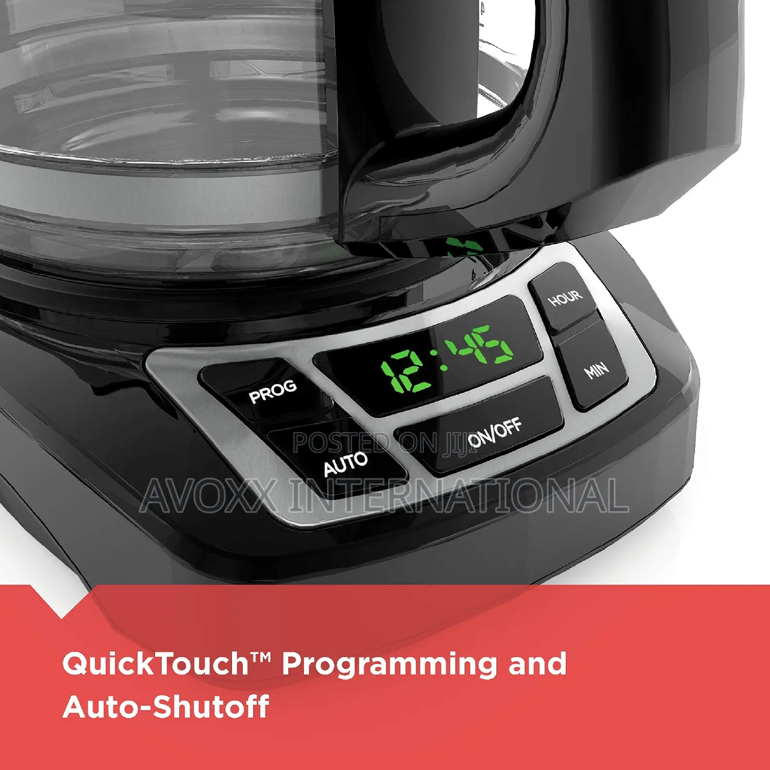 BLACK+DECKER 12-Cup Digital Coffee Maker, CM1160B-1,