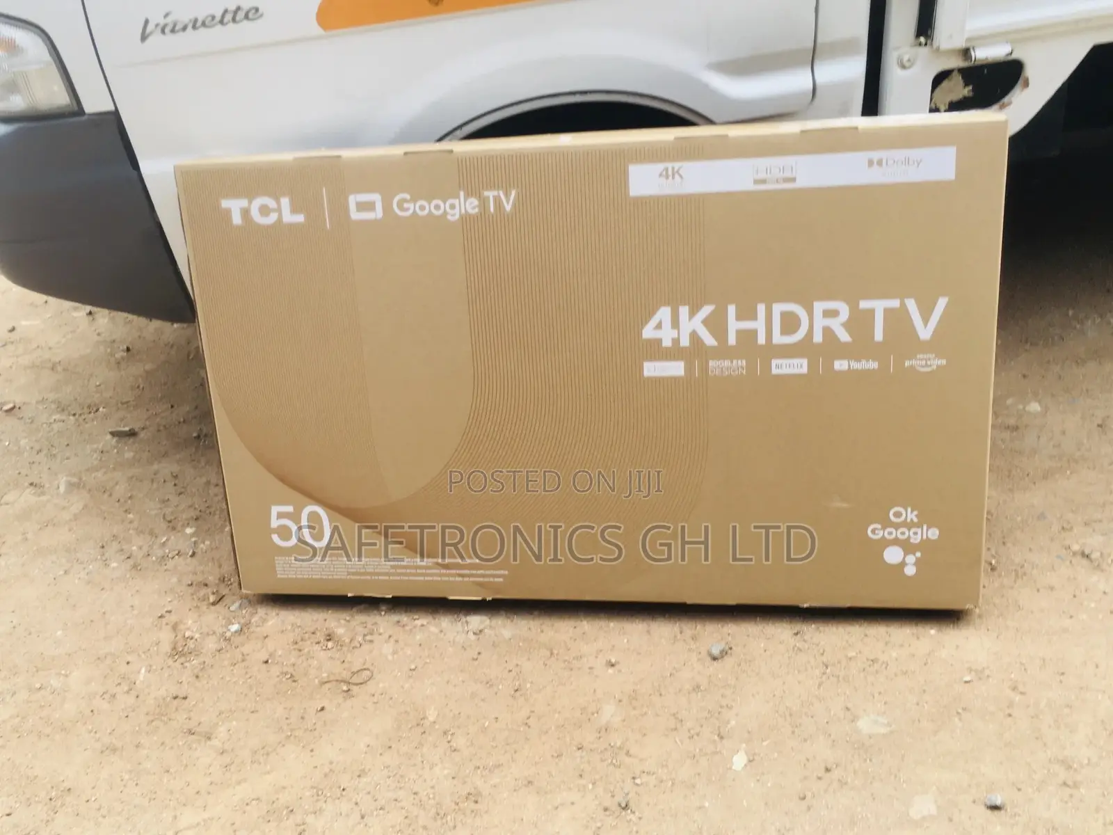 50 Inche Glossy P635 Led Black Electric Smart HDR TCL Tv