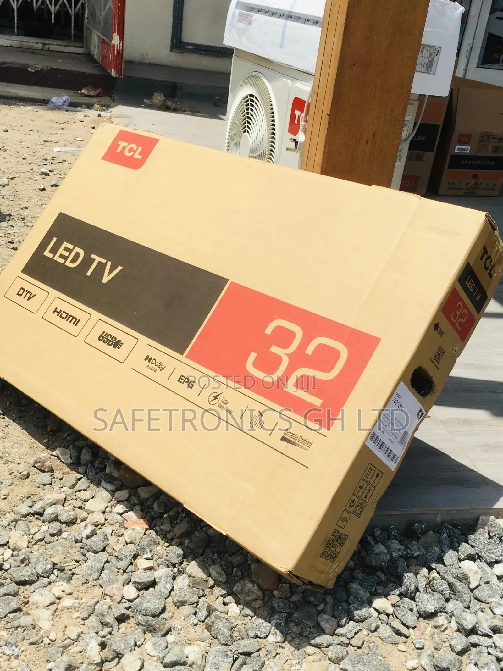 D3200 32 Inches Glossy Led Black Electric Digital Tv