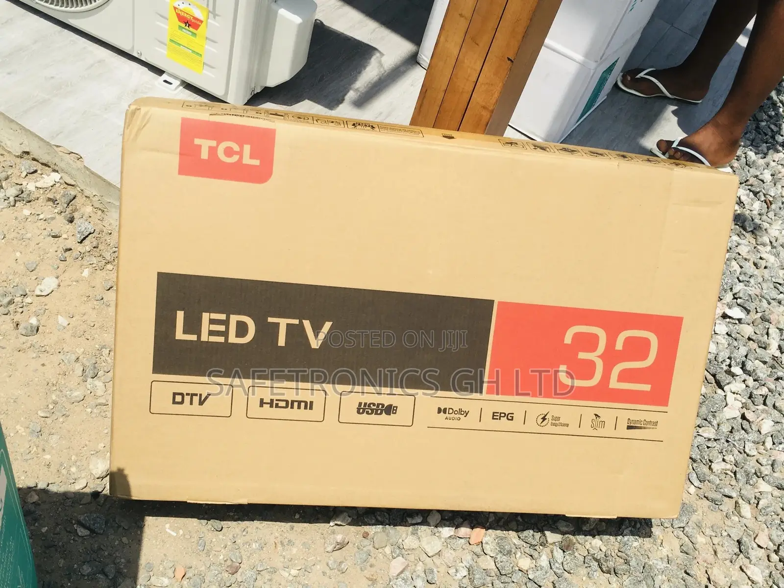 D3200 32 Inches Glossy Led Black Electric Digital Tv