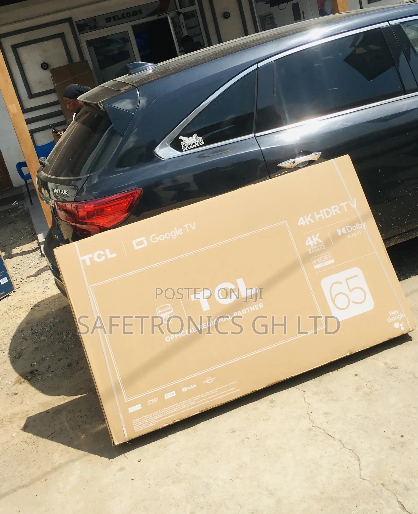 Qled Black Electric Smart TCL 65 Inches Glossy P635 Tv