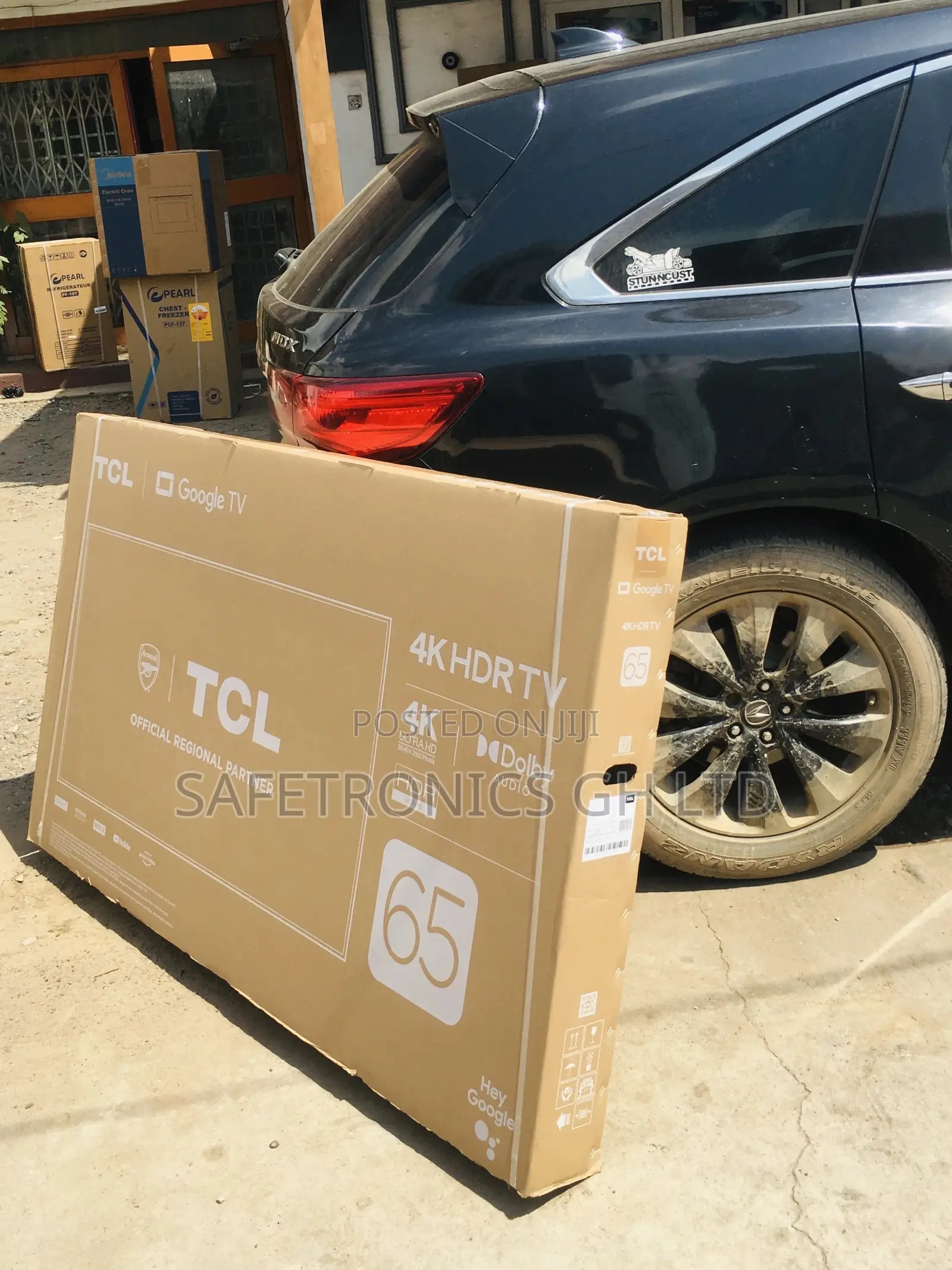 P635 65 Inches Glossy Qled Black Electric Smart HDR TCL Tv
