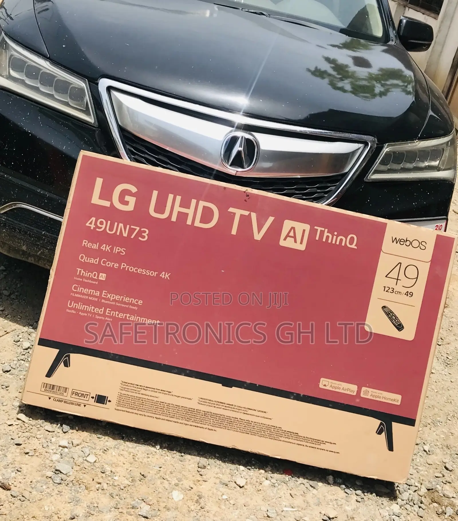 LG Black Electric Smart 49 Inches Glossy Led UN73 Tv