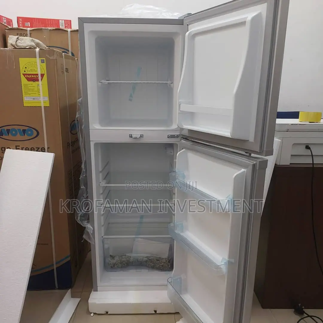 Novo Nv-145rf Double Door Top Freezer Fridge