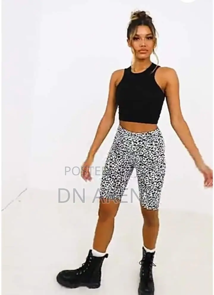 Cotton Biker Shorts