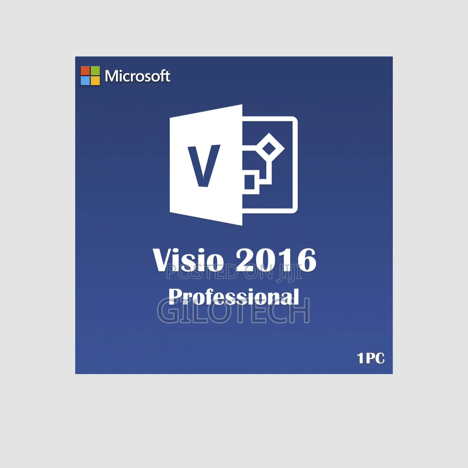 Microsoft Visio 2016 Pro - 1PC - Bind to Motherboard