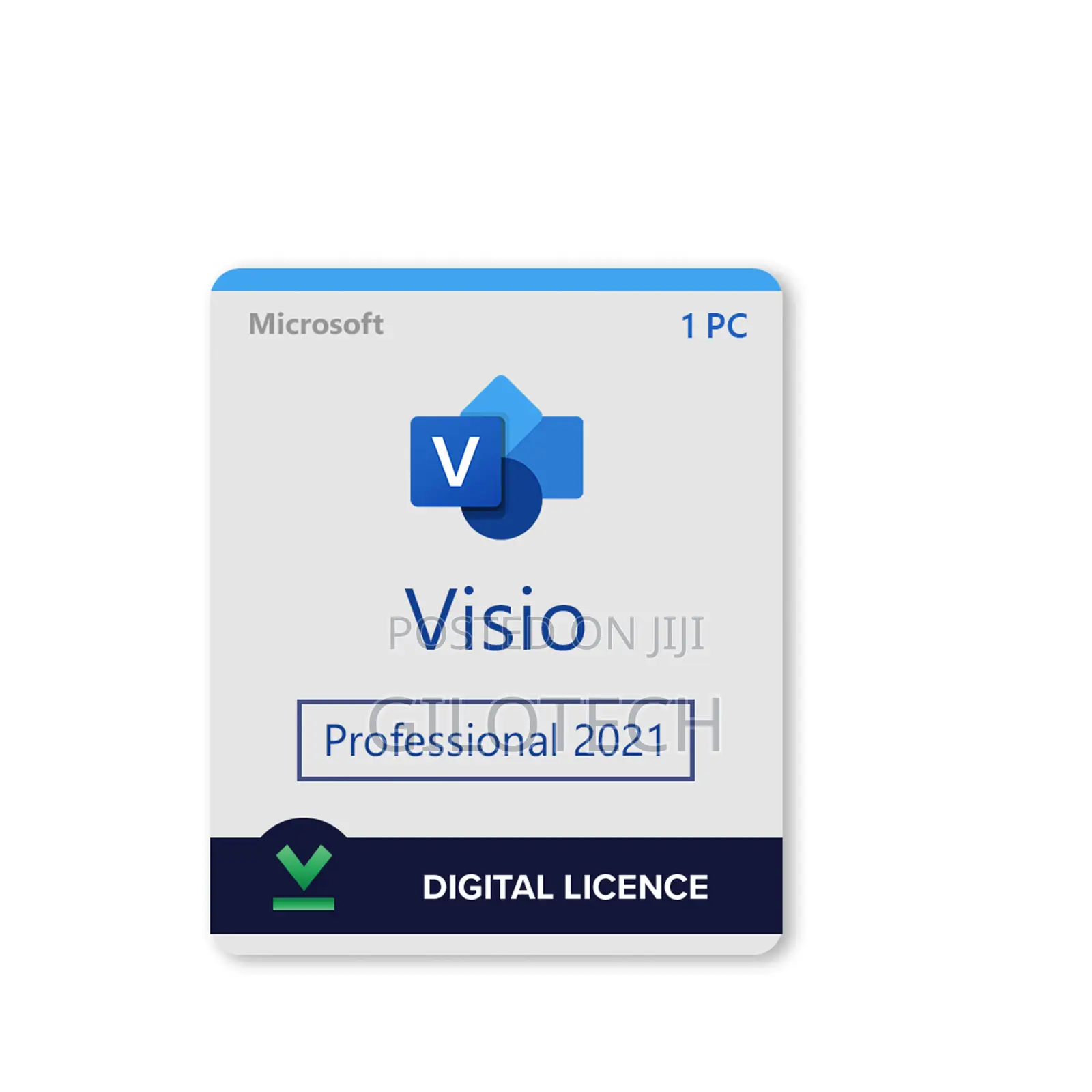 Microsoft Visio 2021 Pro - 1PC - Bind to Motherboard
