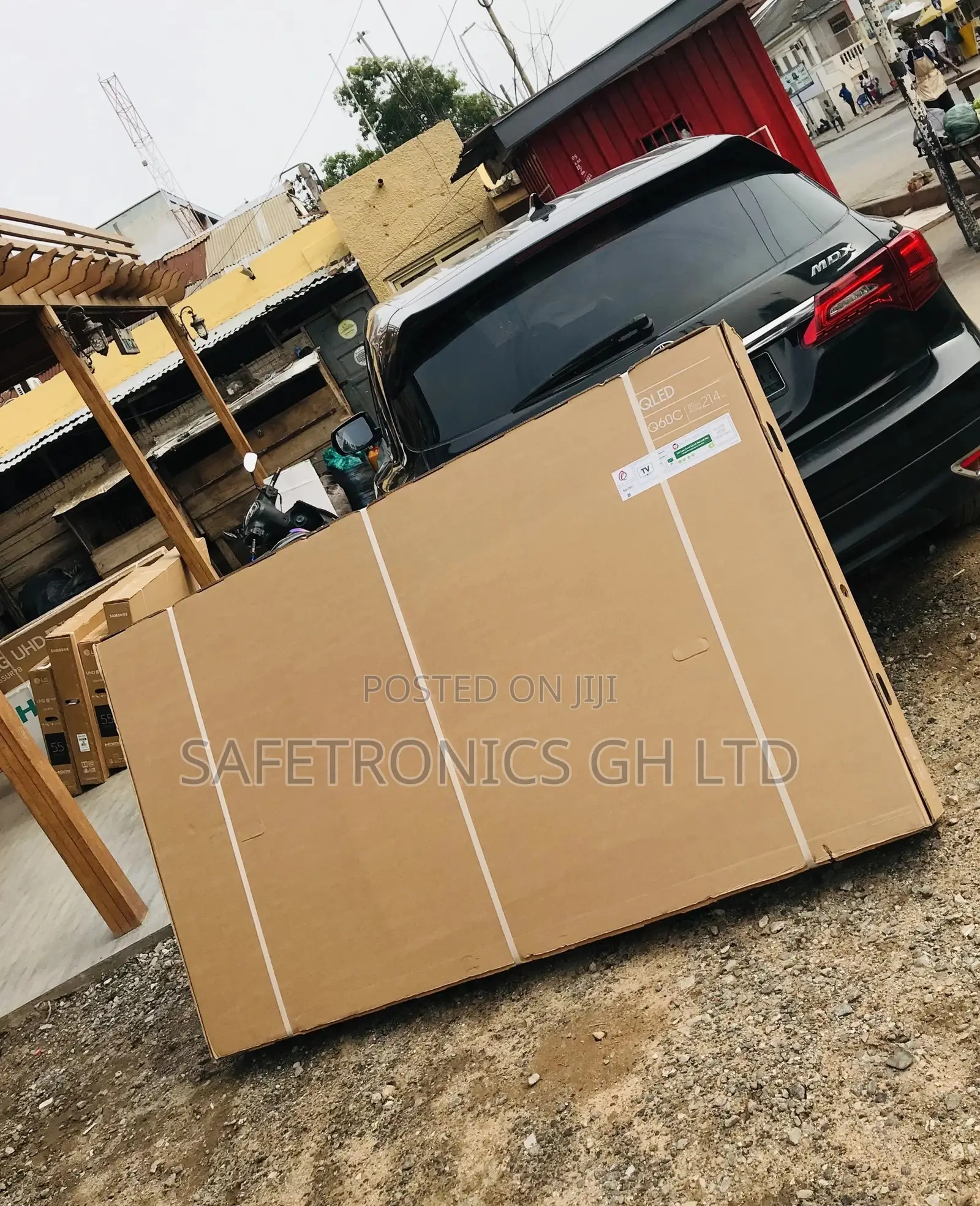 Samsung Black Electric Smart 85 Inches Glossy Qled Tv