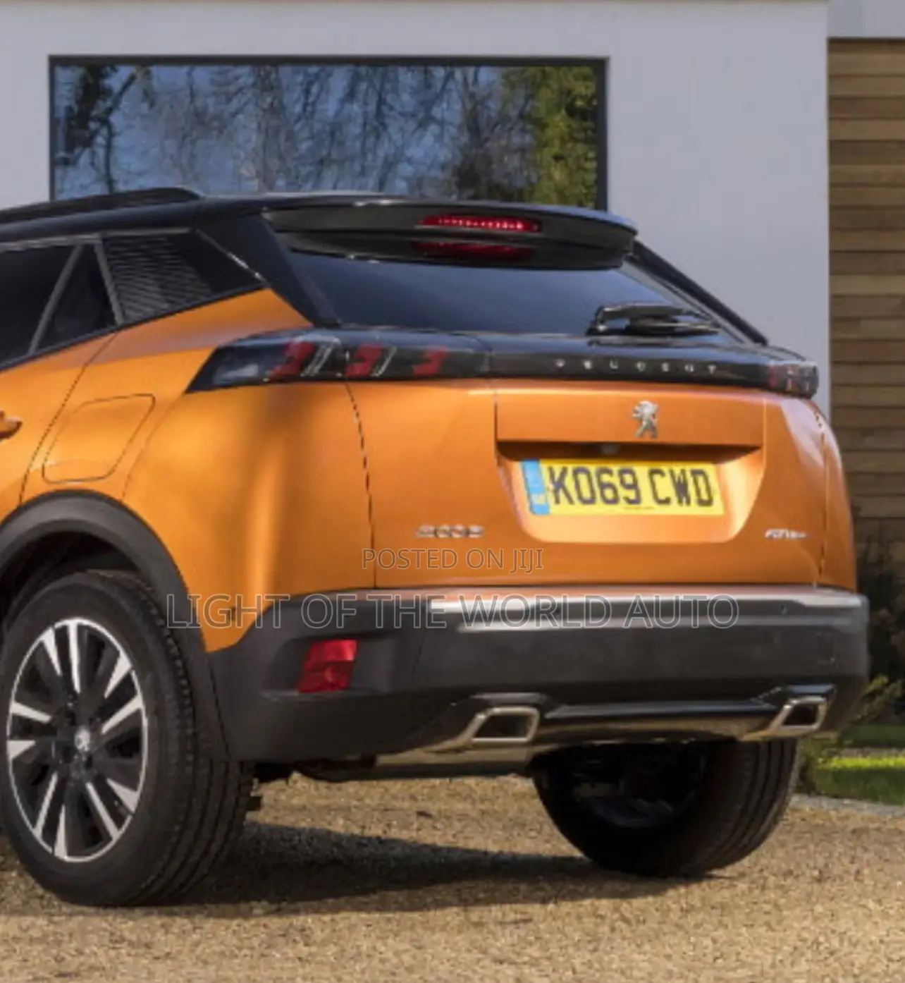 Peugeot 2008 Taillight Complete 2024 Model Dark Type