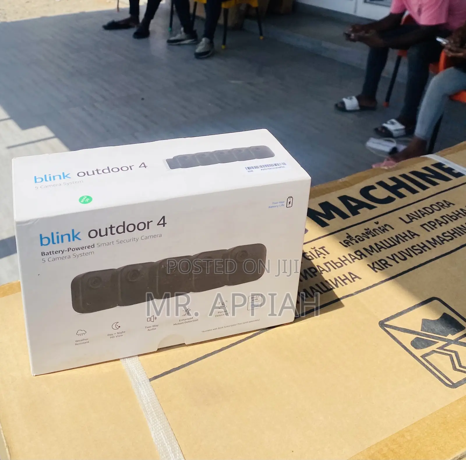 Durable Blink Outdoor 4 Outdoor Wireless Security Camera.