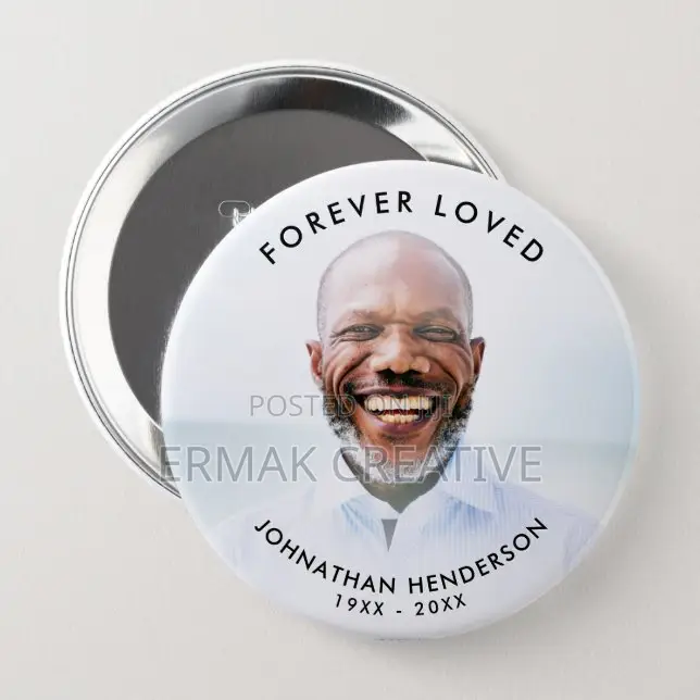 Funeral / Memorial Custom Badges