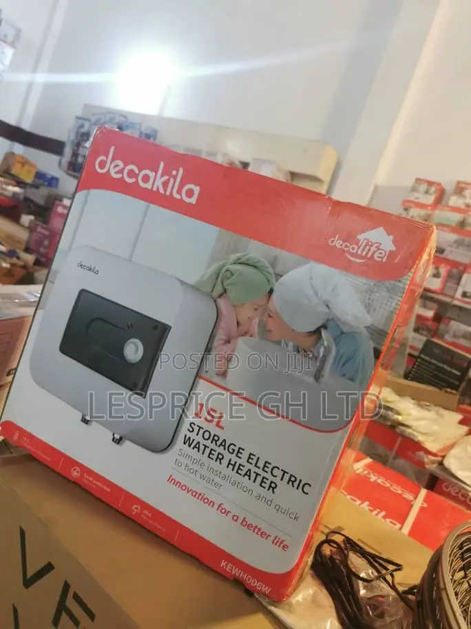 Choose Quality ~Decakila 15L Water Heater