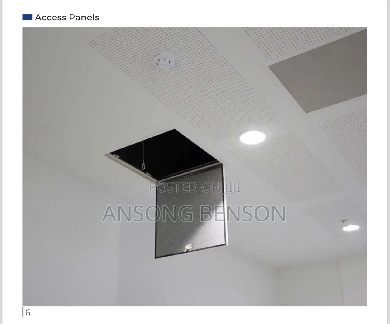Turkey Access Panels and Accessories