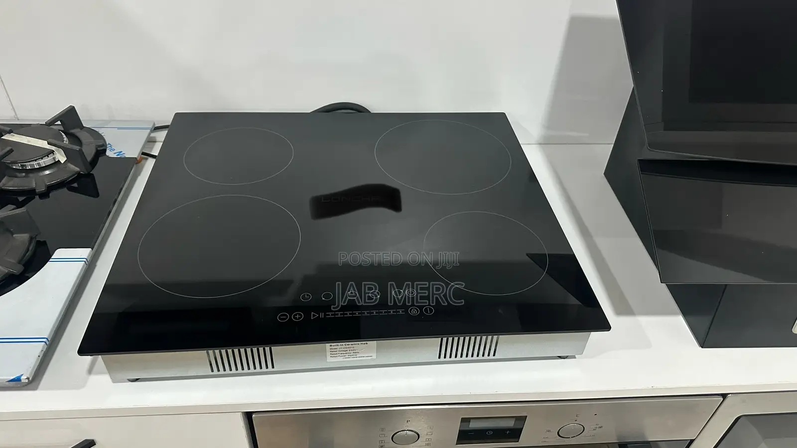 Promo Electric Cooker 4 Burner Hob Size 60cm Touch Screen