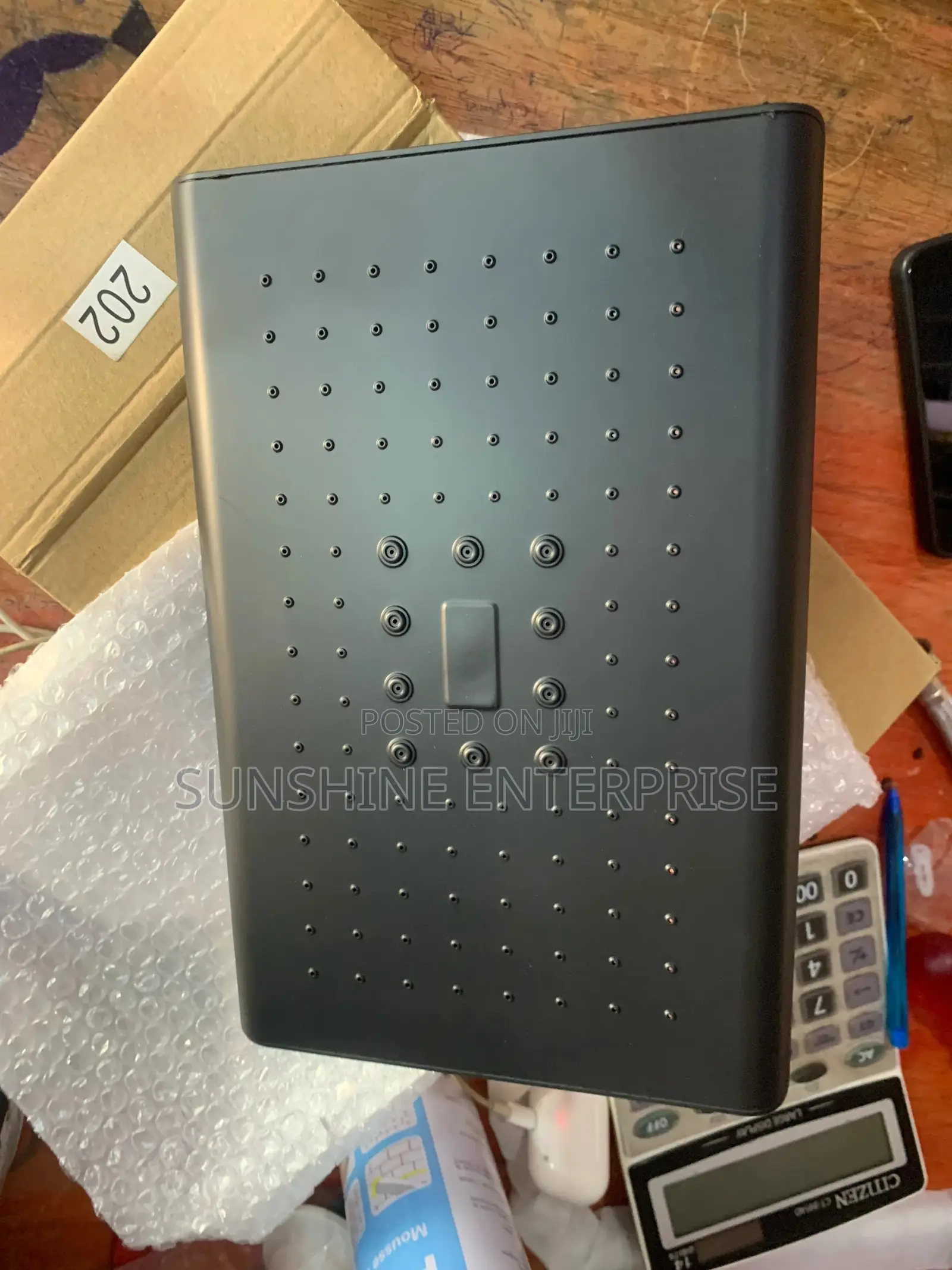 Black Shower Head