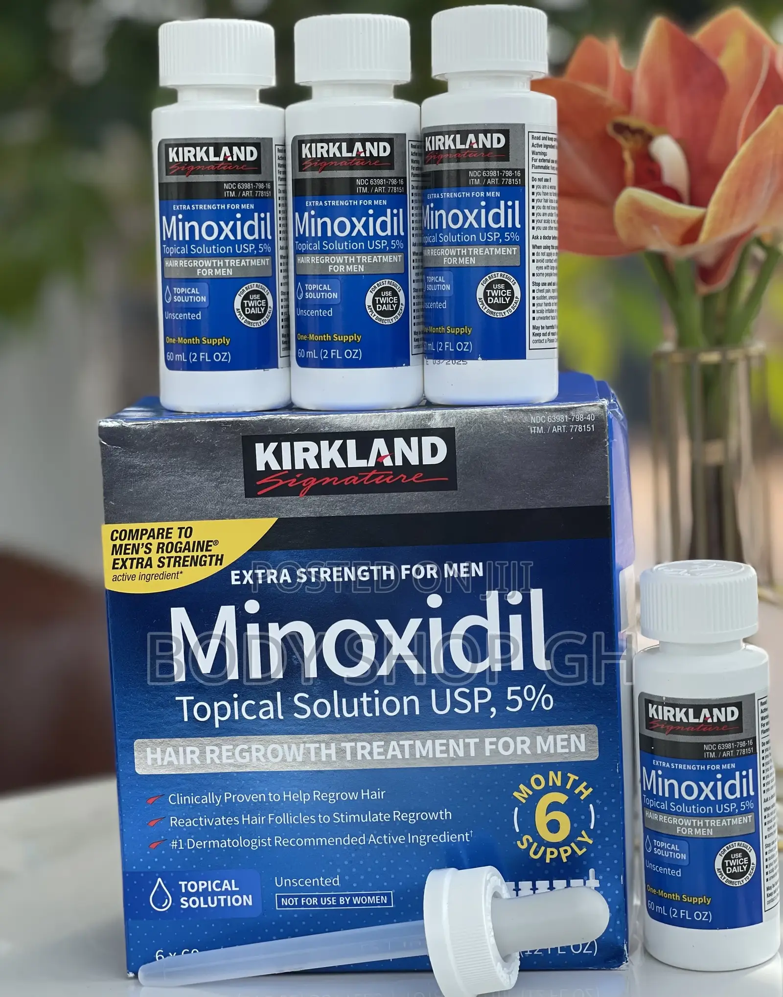 Original Kirkland Minoxidil - Made in Isreal