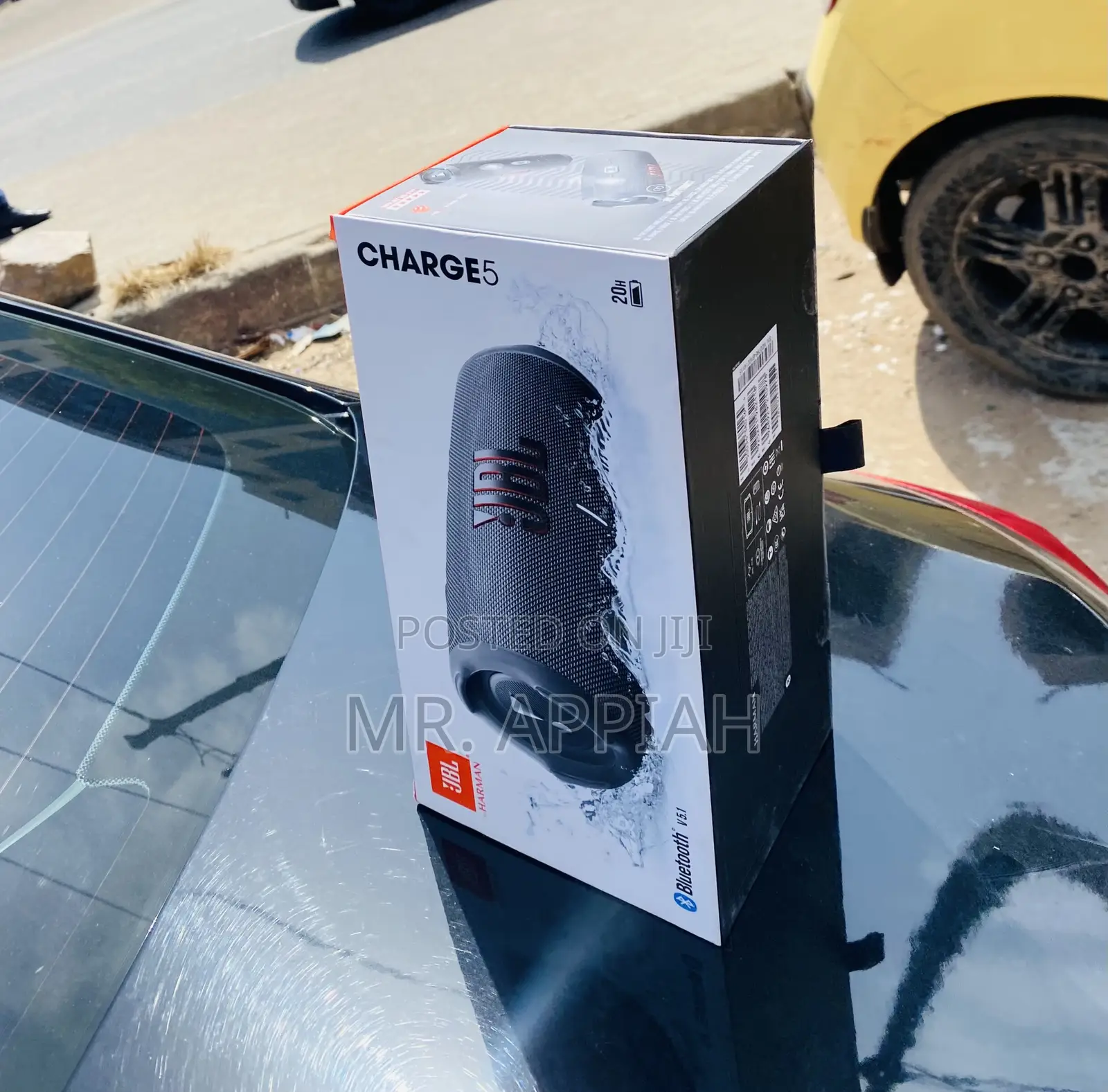Uniqie Design JBL Charge 5 Portable Bluetooth Speaker,Gray