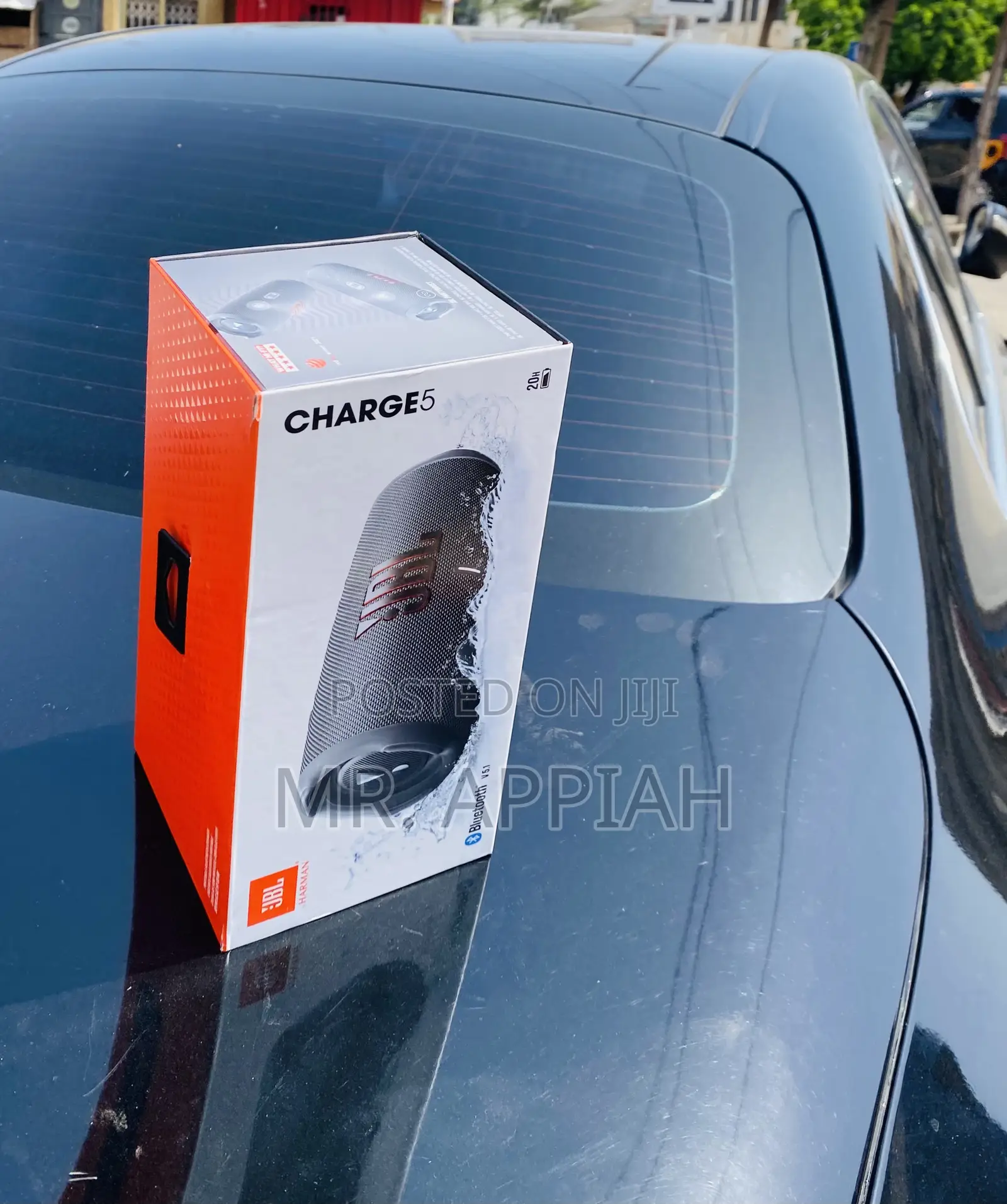 Sleek Design JBL Charge 5 Portable Bluetooth Speaker,Gray