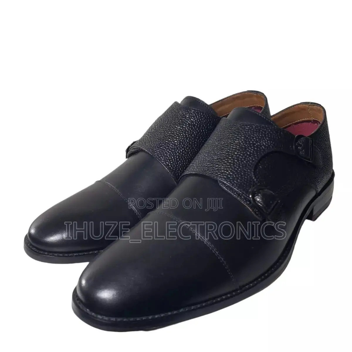 Thomas Vine Mens Calvin Monk Strap Oxford (Size 43/44)