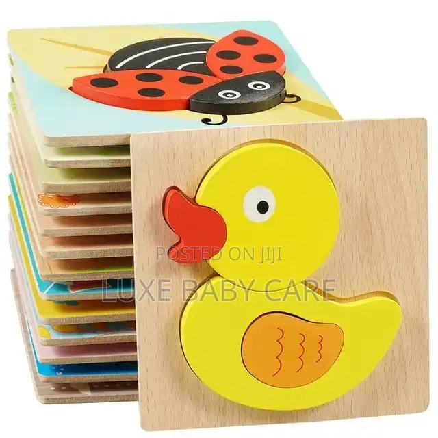 Wooden Puzzle for Toddlers Early Learning