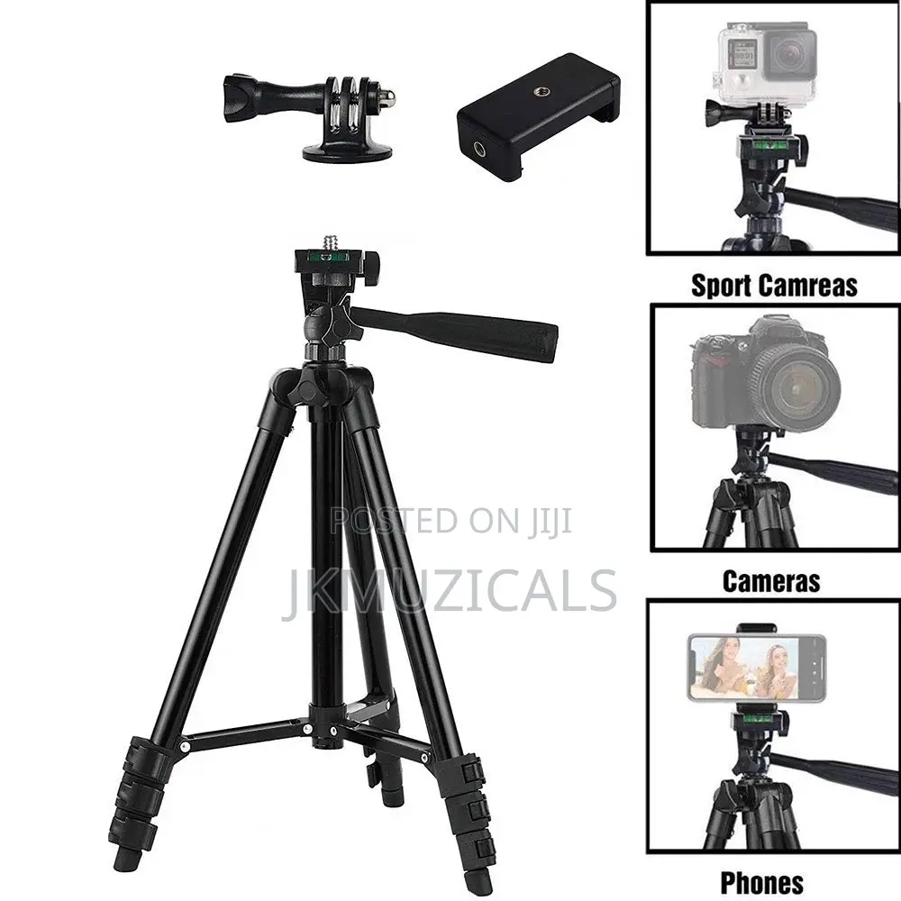 Cellphone Holder/ Portable _ Tripod Stand With Remote