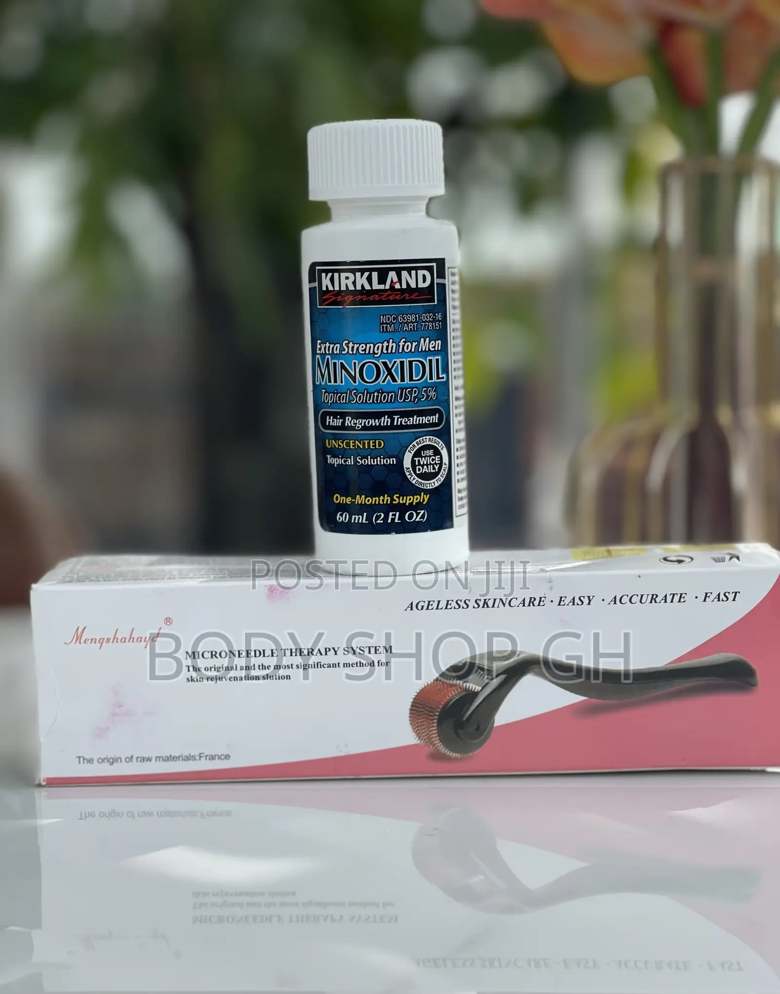 Beard Booster Pack - Kirkland Oil + Derma Roller