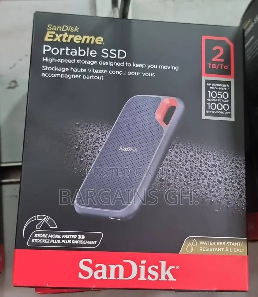 Sandisk Extreme Portable SSD 2tb