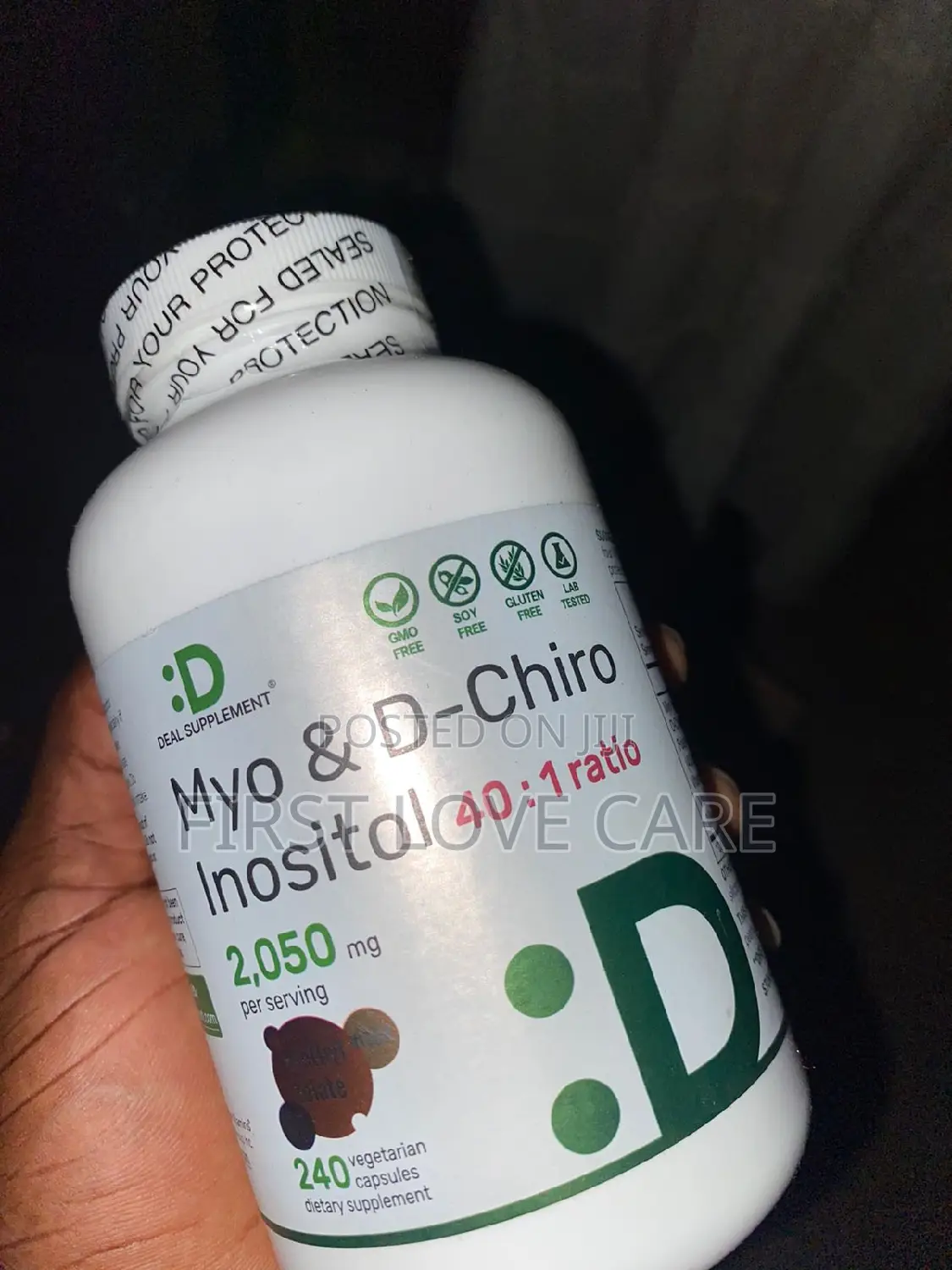 Myo-Inositol D-Chiro Inositol Supplement (40:1 Ratio)