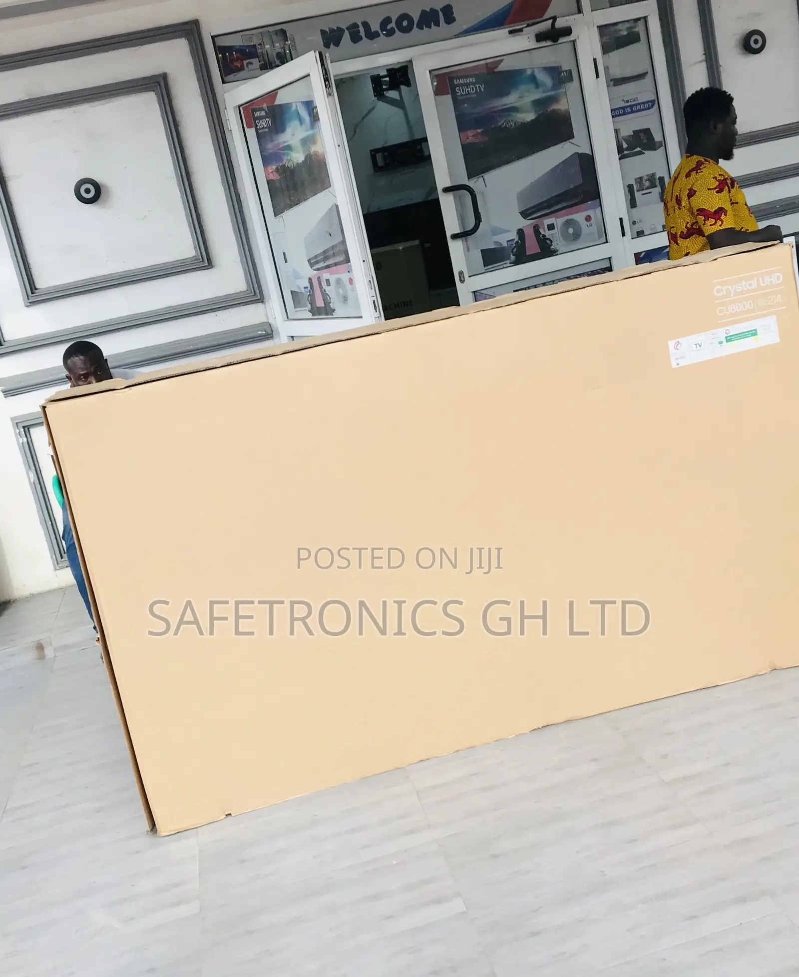 Led Smart Electric Samsung Cu80 75 Inches Glossy Tv