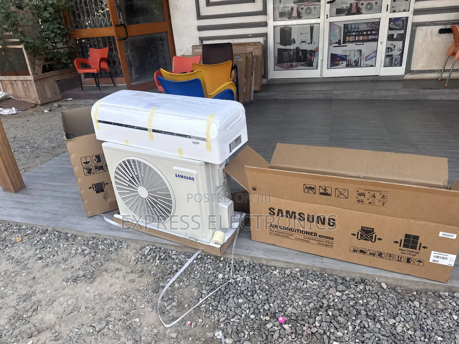 Indoor Unit and Out Door Air Conditioner Samsung 2.Hp