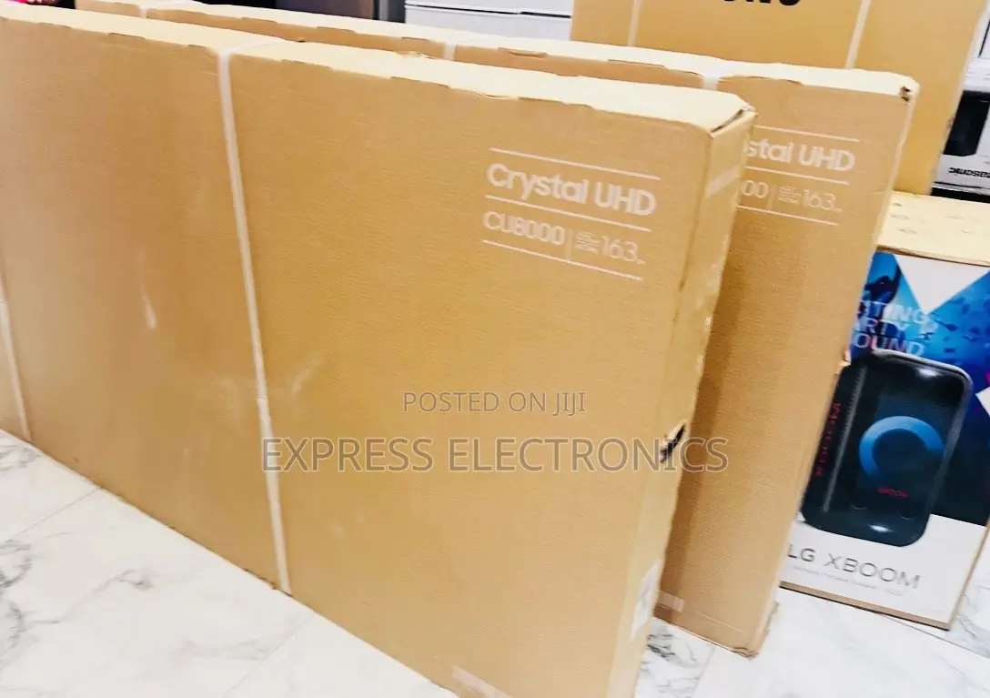 Best and Authentic Sleek Slim UHD Smart Samsung 65”Cu7000