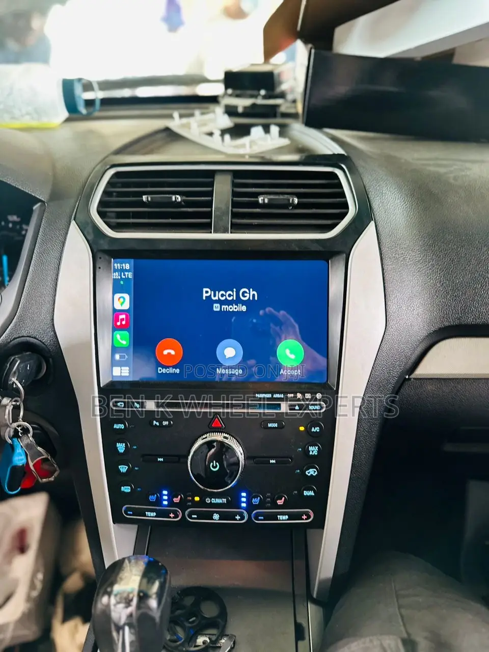 Ford Explorer Android Auto Carplay Screen
