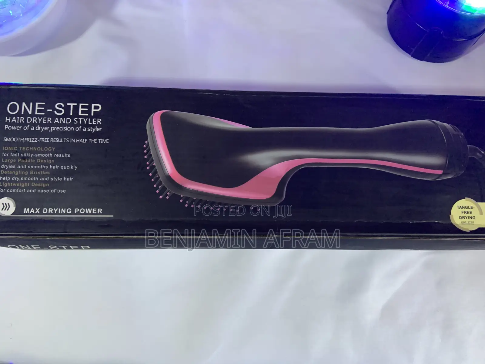 Hair Dryer With Brush