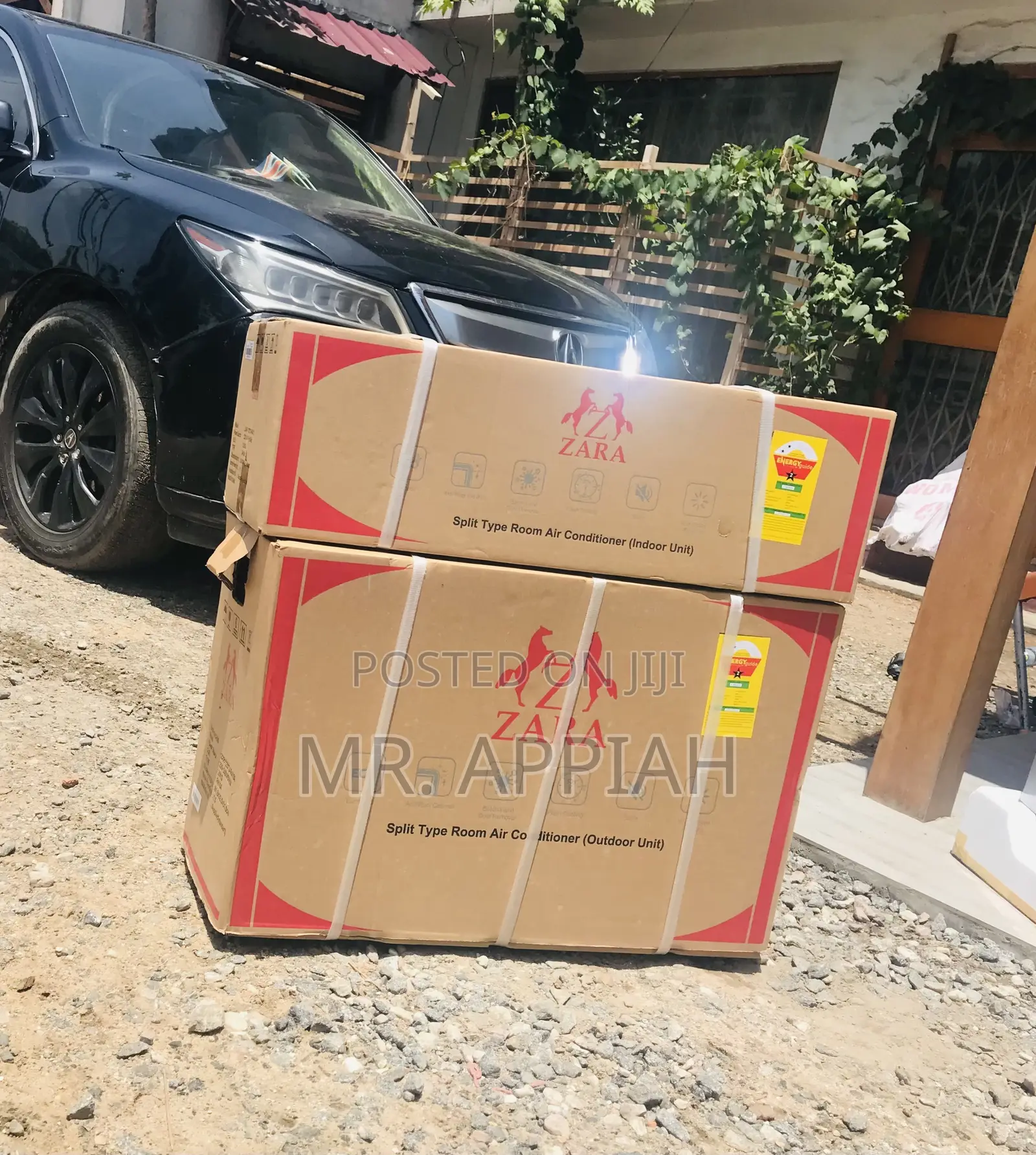 Shop Original Zara 2.0hp Split Type Ac(White)R410 Gas.