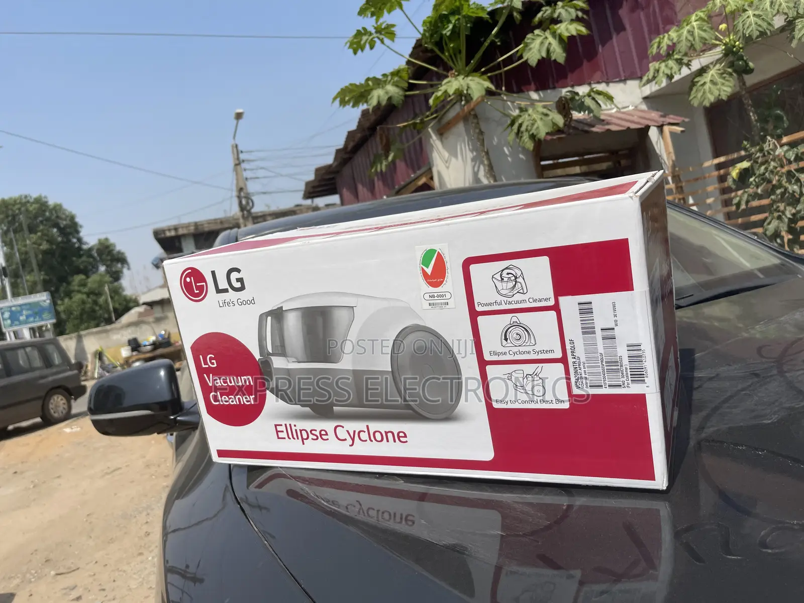 High Quality Vacuum Cleaner LG Red Baglass