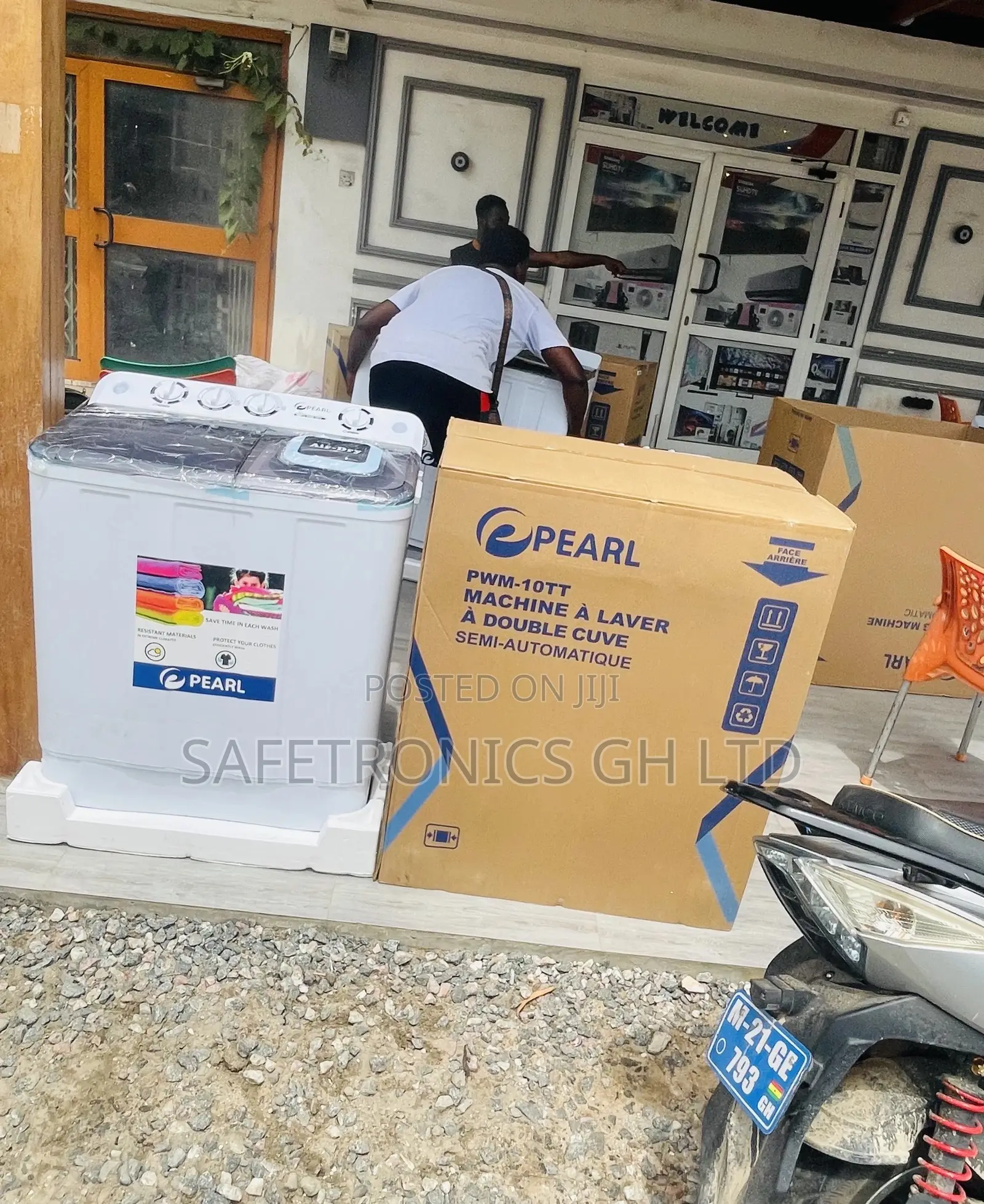 Semiautomatic Pearl Topload 10kg Washingmachine