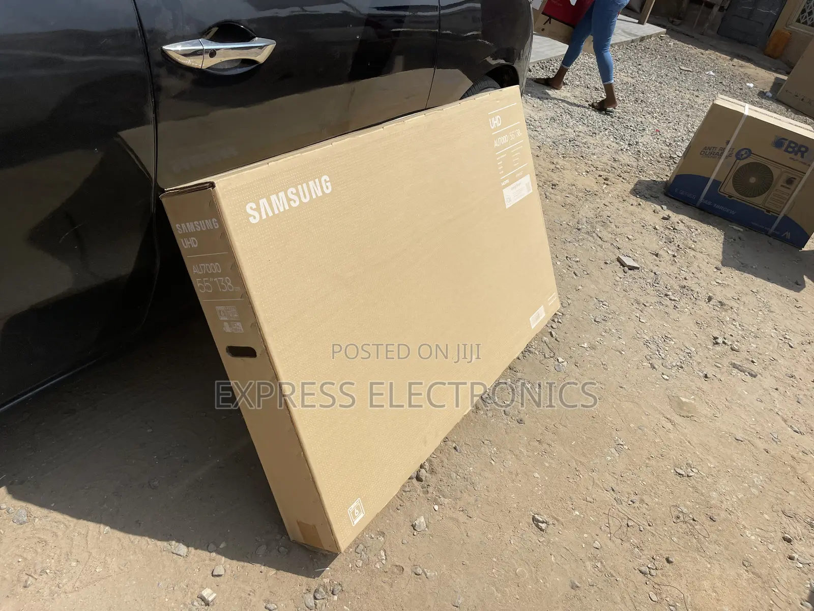 Samsung 55”Cu7000 Uhd Smart Glossy Led