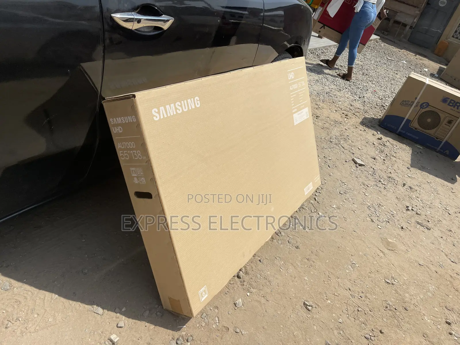 Uhd Smart Samsung Smart 55”Cu7000 Glossy Led Screen