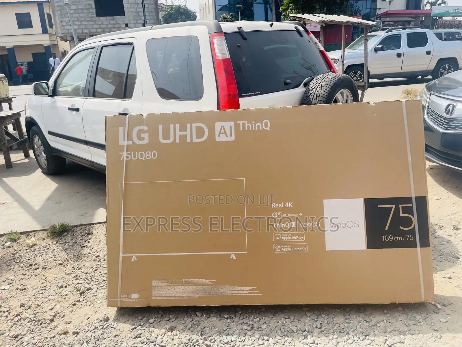 Glossy Sleek Slim UHD Smart LG 75”UR78