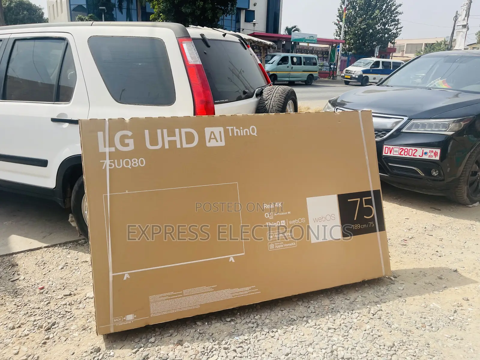 Pure Display UHD Smart 75”UR78