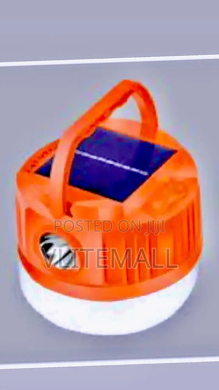 Rechargeable USB Lamp With Solar +Flashlight (Big)